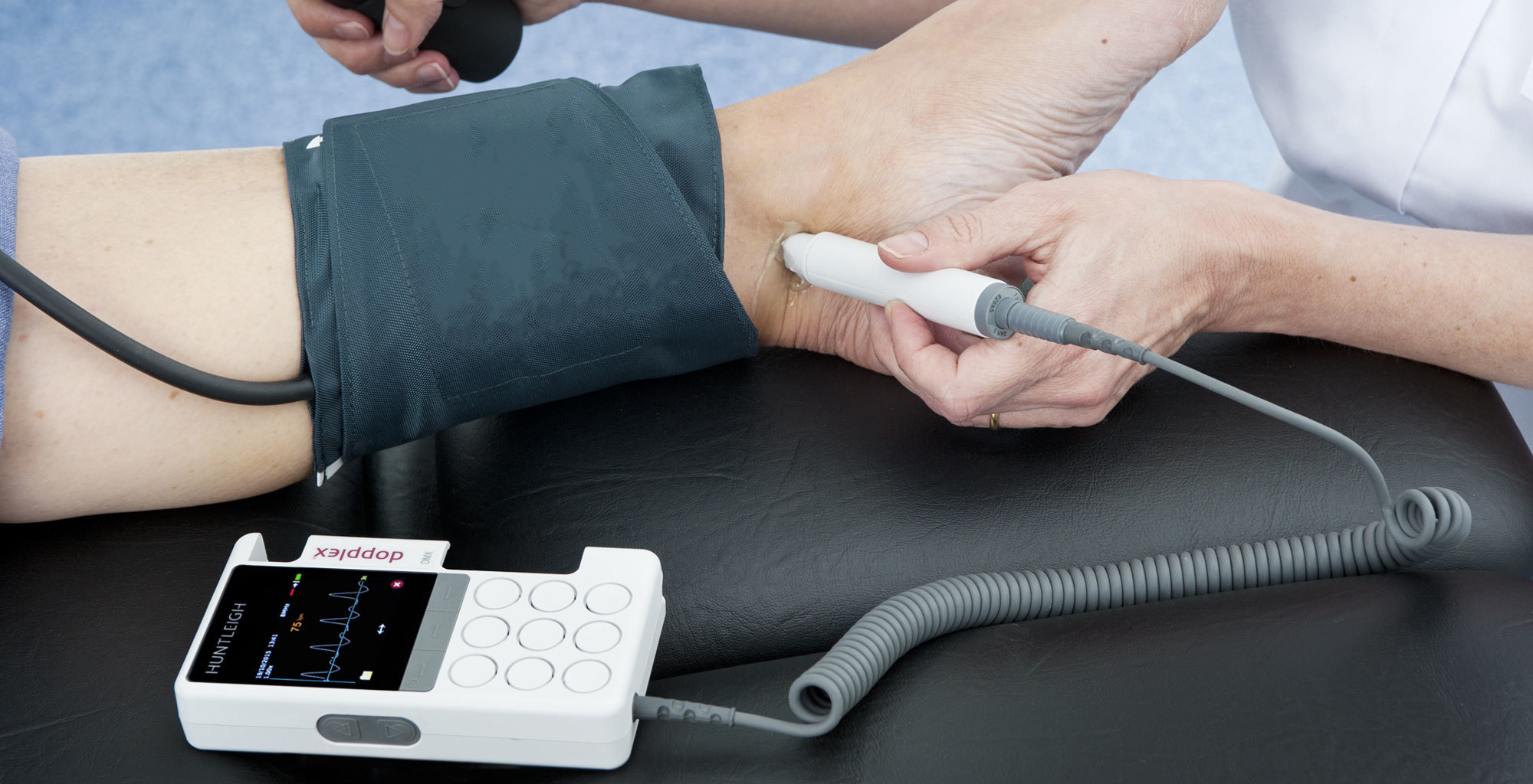Hand-held Doppler examination